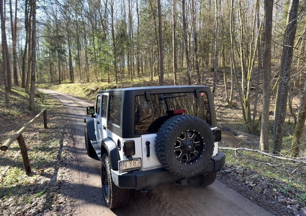 Jeep Wrangler cena 151900 przebieg: 87191, rok produkcji 2018 z Miłakowo małe 121